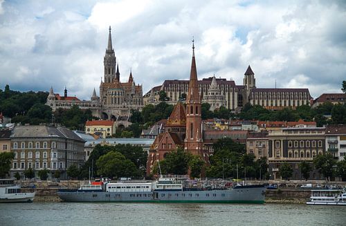 Tsjechische hoofdstad Praag aan de Moldau