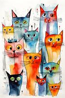 Strange cats