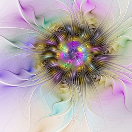 Floral Abstraction by gabiw Art