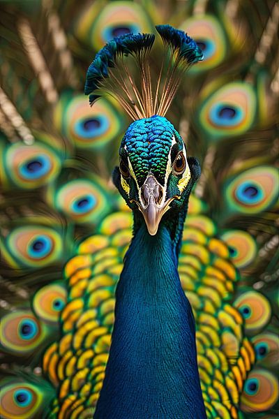 Peacock by Poster Art Shop