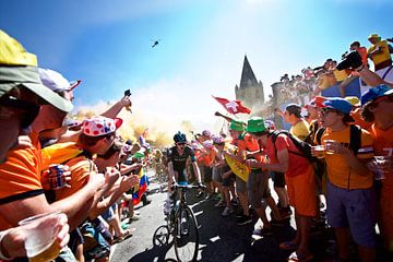 Tour de France - L Alpe d Huez von Leon van Bon