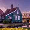 Green house at Zaanse Schans Zaandam by Rick van de Kraats