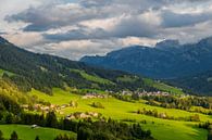 Prachtig alpenpanorama in Vorarlberg van Oliver Hlavaty thumbnail