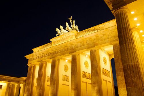 BERLIN La porte de Brandebourg - porte de Brandebourg