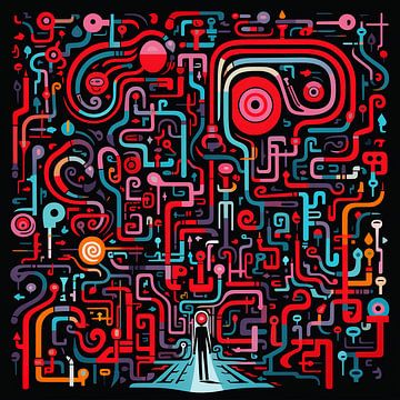 Abstract Maze by Art Lovers
