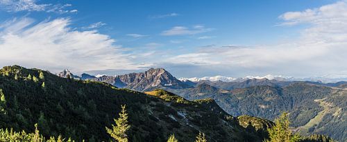 Panorama "Bergen in de herfst"