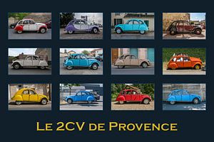 Collage de Citroën 2cv4 de Provence by Hans Kool