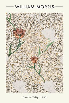 William Morris - Garden Tulip van Walljar