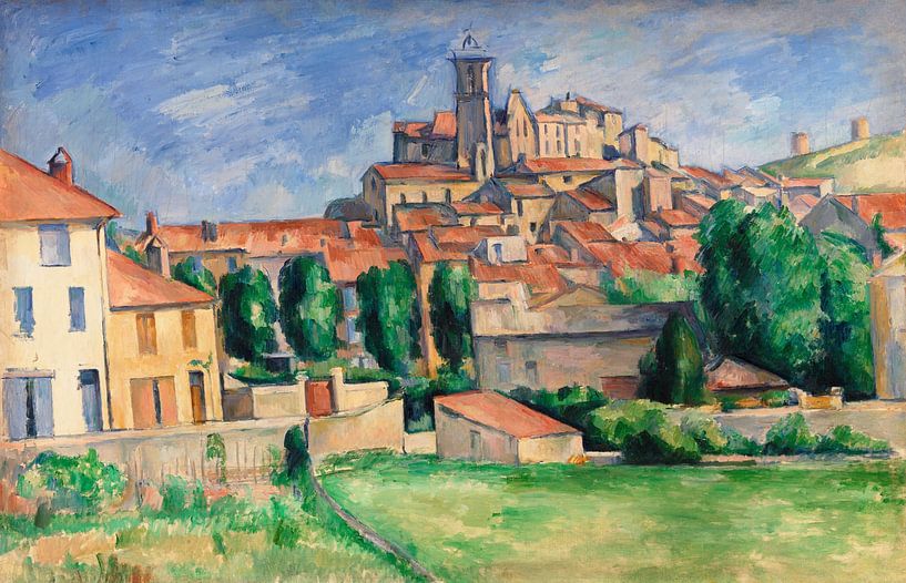 Cézanne, Gardanne (vers 1885) par Atelier Liesjes