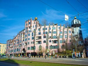 Hundertwasser-Haus Die Grüne Zitadelle von Magdeburg von t.ART
