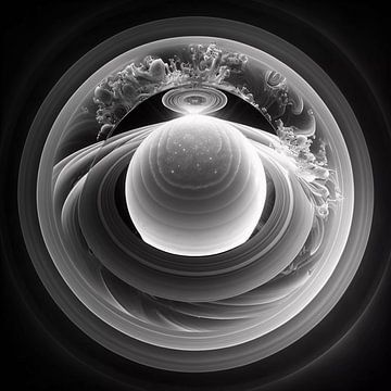 Kosmische bol van Vythryd Arts