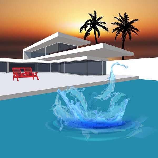 Tribute to David Hockney van Harry Hadders Design