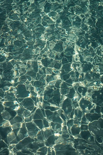 Water in a pool | travel photography print | Greece by Kimberley Jekel