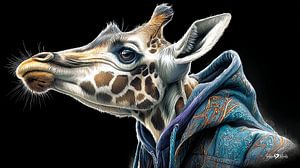 Giraffe Porträt