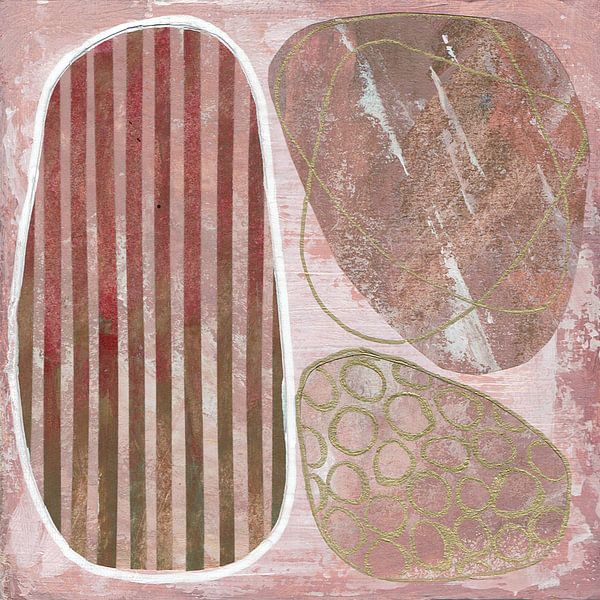 Organischer Minimalismus in Rosa von Behindthegray