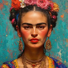 Frida Poster Impression d'art sur Niklas Maximilian