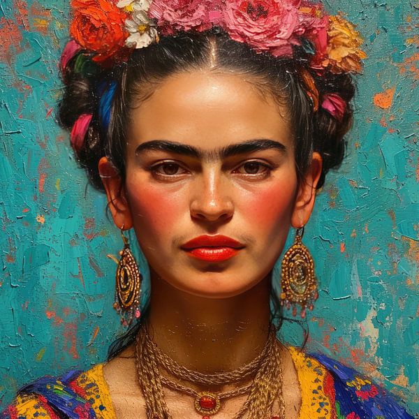 Frida poster kunstdruk van Niklas Maximilian