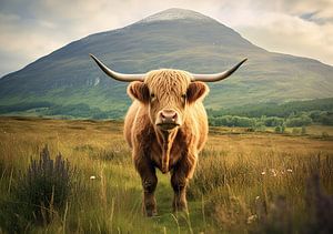 Highland Cow Kuh Scottish Cattle Schottischer Highlander Hochlandrind