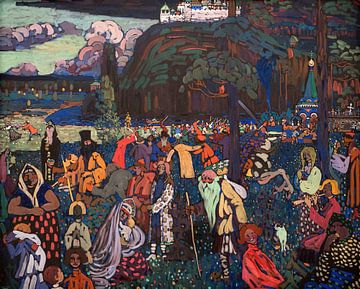 Kleurrijk leven, Wassily Kandinsky