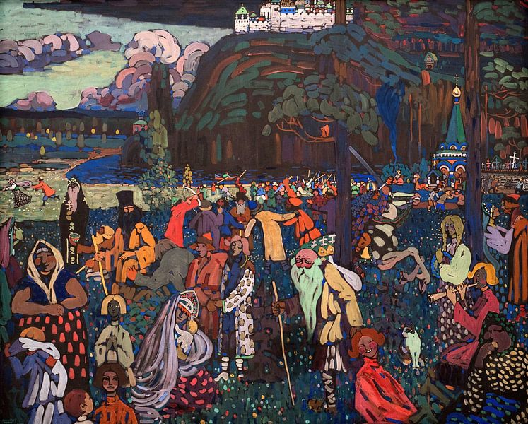 Colorful Life, Wassily Kandinsky by Masterful Masters