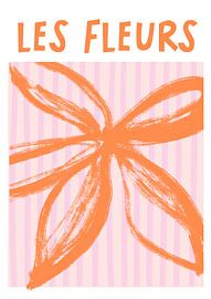 Orangelesfleurs2 Ratioiso von Grace Digital Art Co