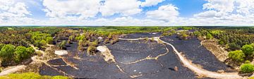 The Meinweg after the forest fire, in 360° from the air by Paul Oostveen