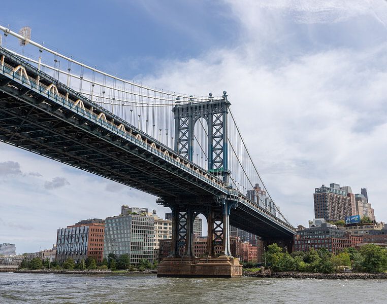 Die stets beeindruckende Manhattan Bridge in New York City von Daniël Haccou