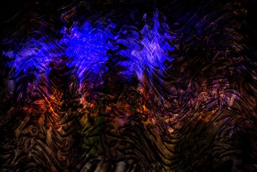 Concept abstract : Paarse emotie