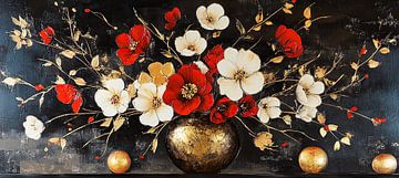 Schilderij bloemen 81.4926 van ARTEO Schilderijen