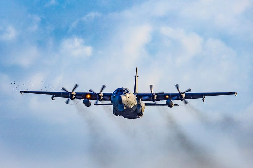 Lockheed C-130H Hercules by Gert Hilbink