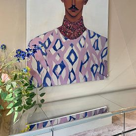Klantfoto: Charro, Mexicaanse ruiter van Carla Van Iersel, als artframe