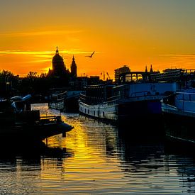 Oosterdok  Amsterdam van Gerrit Kuyvenhoven