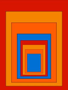 MODERNE BUNTE GEOMETRISCHE ABSTRAKTE KUNST