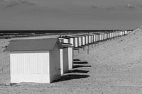 Strandhuisjes bij Paal 9 Texel