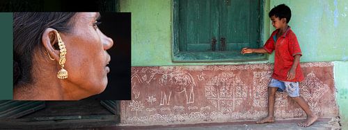 Panel playing child Odisha