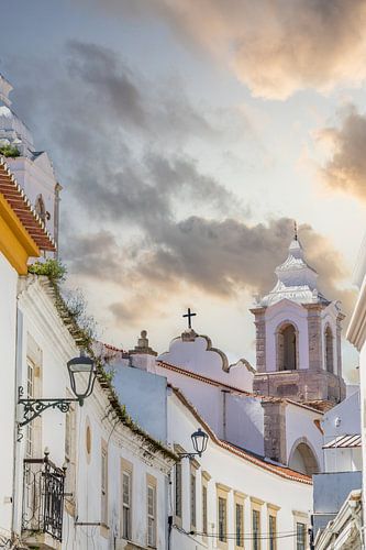 Street of the city of Lagos, Algarve, Portugal