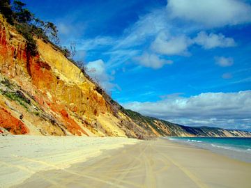 Rainbow Beach, Queensland, Australie sur Rietje Bulthuis