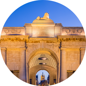 Avond bij de Menenpoort, Ieper