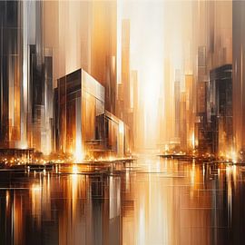 Bangkok Zentrum Thailand von FoXo Art