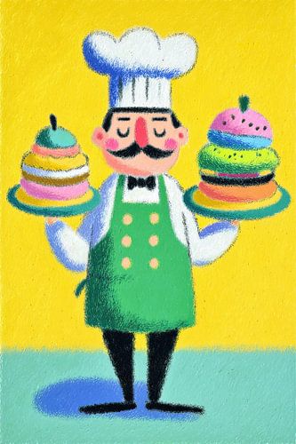 Douces moments avec le chef sur OMG Art