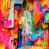 Bunte Tiefe