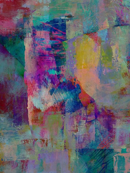 Rustic Abstract 7 by Georgia Chagas