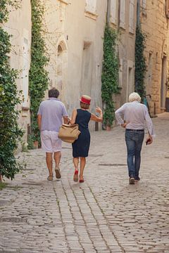 Côte d'Azur - Spaziergang durch die schönen französischen Straßen von La Colle-sur-Loup von Dorus Marchal