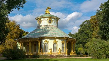 Chinees theehuis in Potsdam van Luis Emilio Villegas Amador