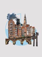 City collages - Hamburg Collage #05
