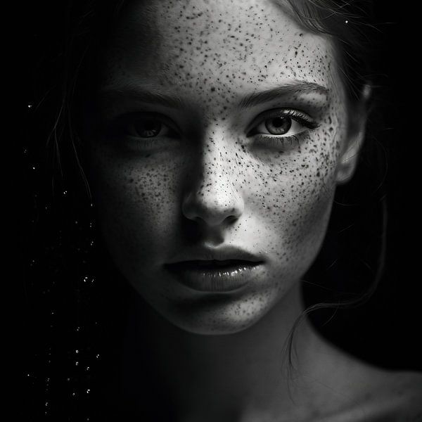 Portrait von fernlichtsicht