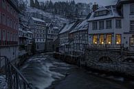 Monschau in de winter von Richard Driessen Miniaturansicht