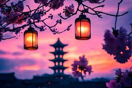Blooming evening mood by Poster Art Shop