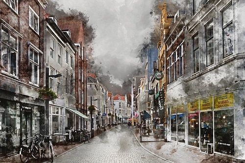 Walstraat in Vlissingen (Zeeland) (kunstwerk)
