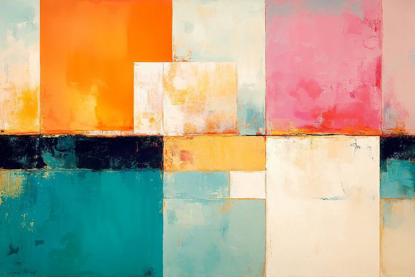 Tropical Color Blocks no. 3 by Studio BB